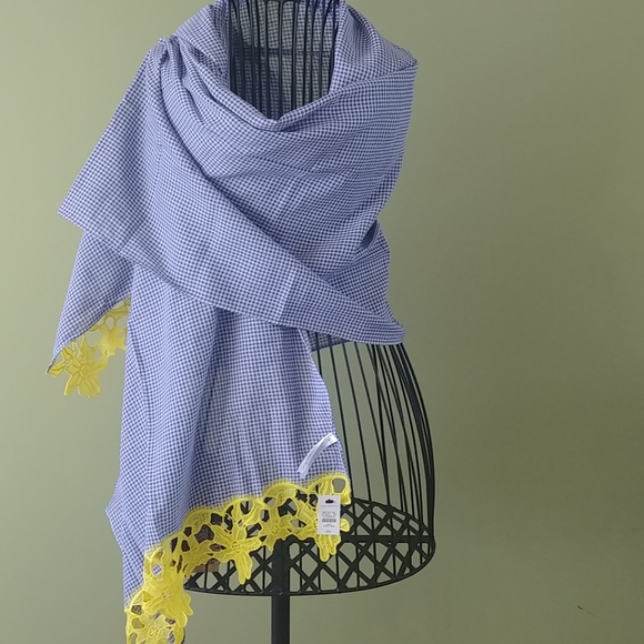 Talbots Accessories - NWT TALBOTS scarf, 100% cotton